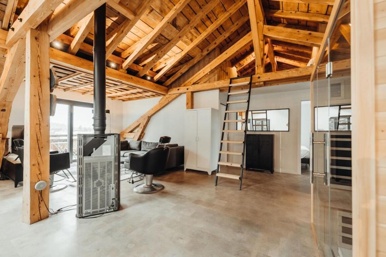 Luxurious 3-Bedroom Flat With Sauna And Garage Chamonix Exteriör bild