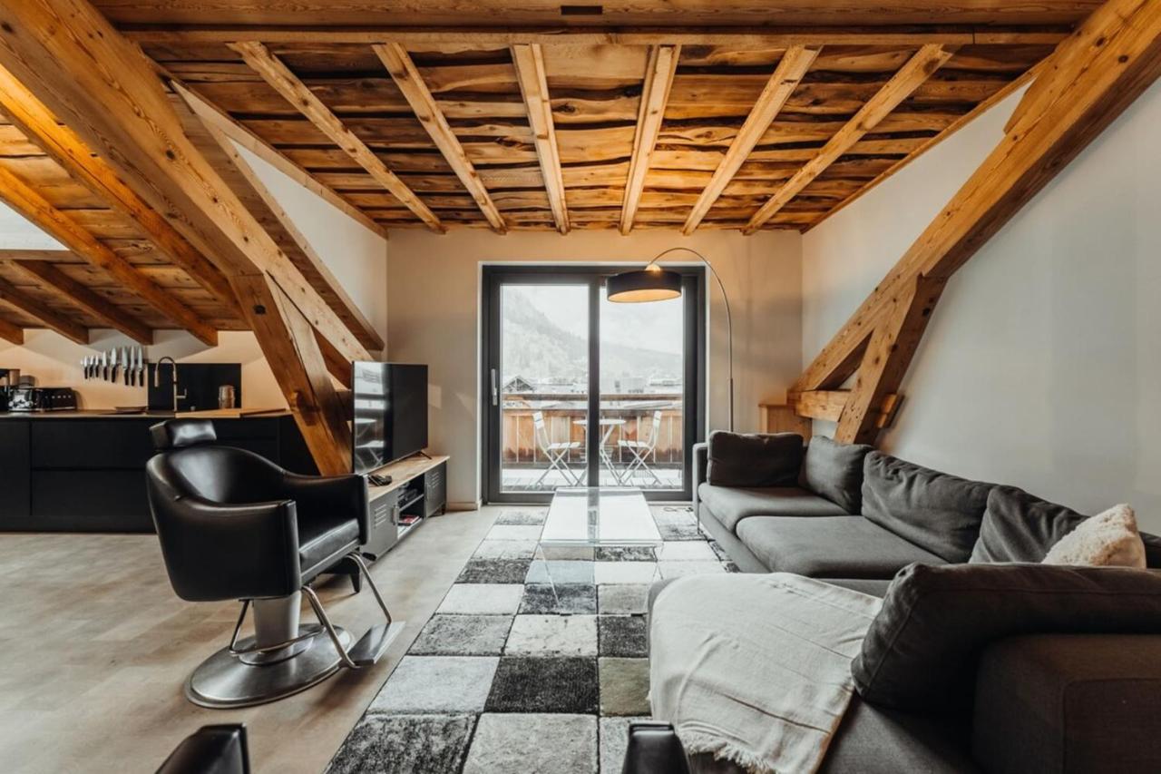 Luxurious 3-Bedroom Flat With Sauna And Garage Chamonix Exteriör bild